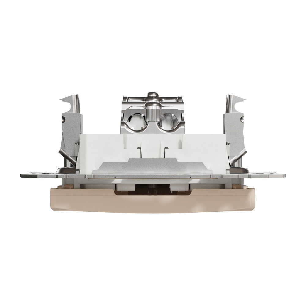 Розетка Schneider Sedna Design бежевая TV конечная ( SDD112471 )